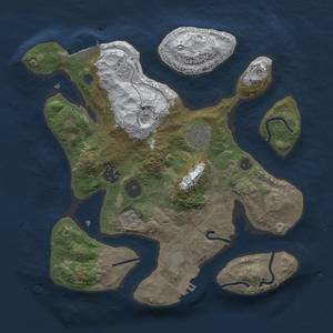 Thumbnail Rust Map: Procedural Map, Size: 3000, Seed: 88, 12 Monuments