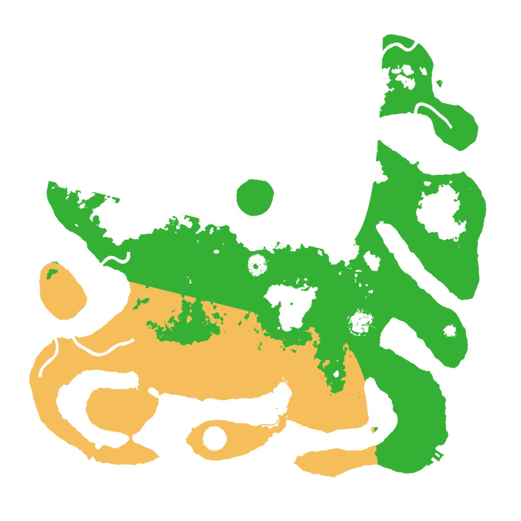 Biome Rust Map: Procedural Map, Size: 3850, Seed: 73136