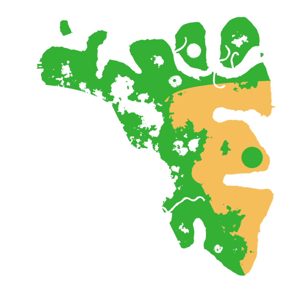 Biome Rust Map: Procedural Map, Size: 3750, Seed: 2143085056