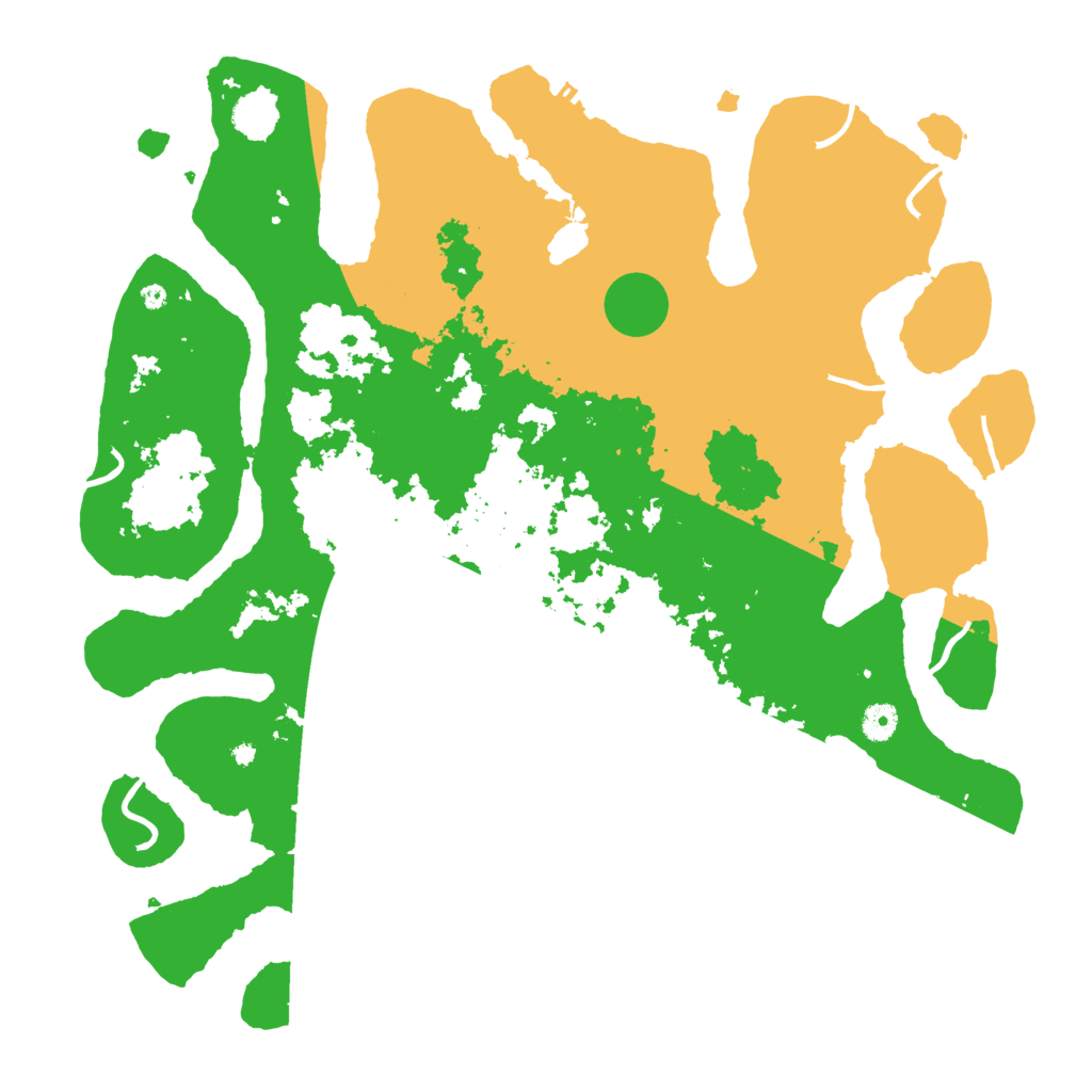 Biome Rust Map: Procedural Map, Size: 4500, Seed: 1508742494