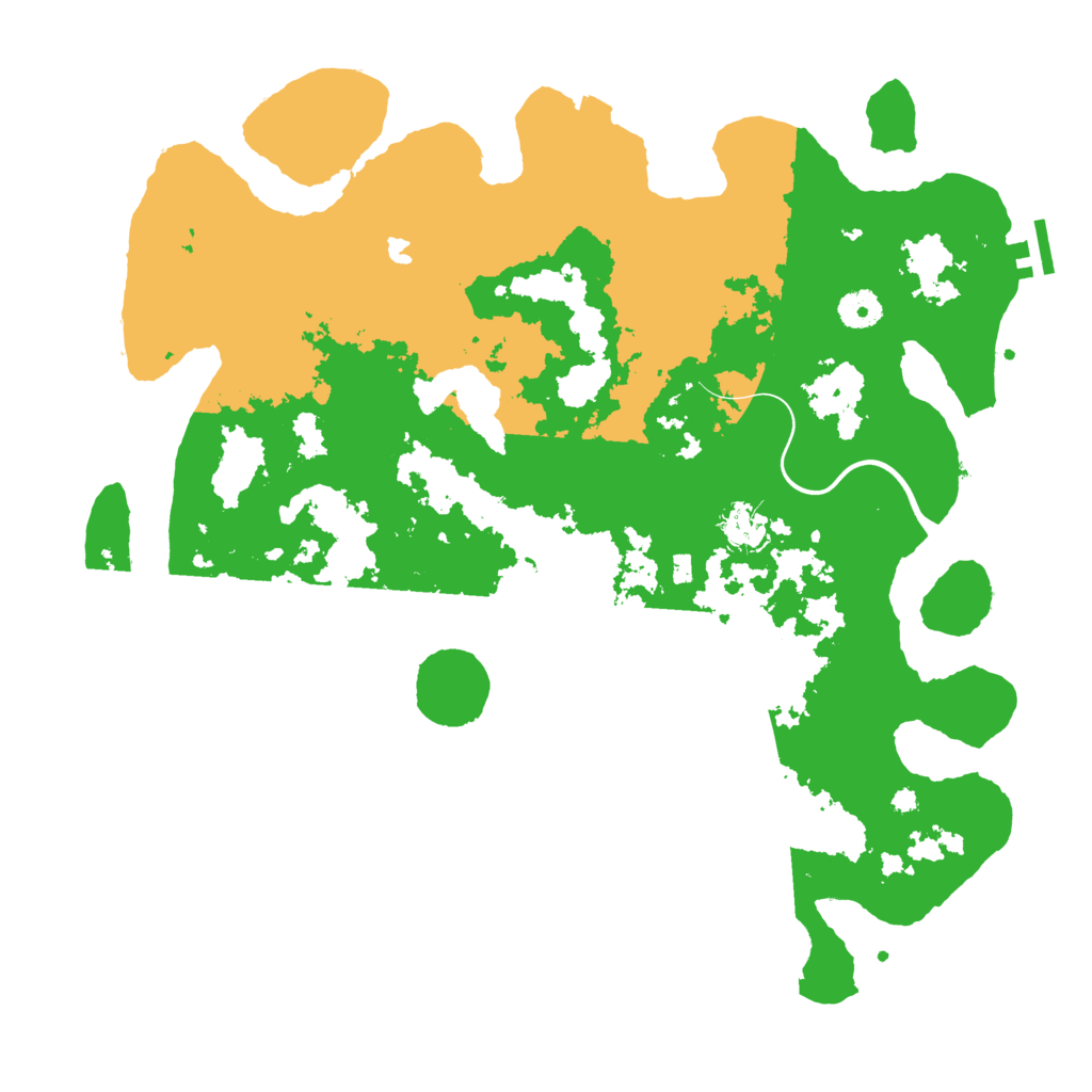 Biome Rust Map: Procedural Map, Size: 4000, Seed: 167155993