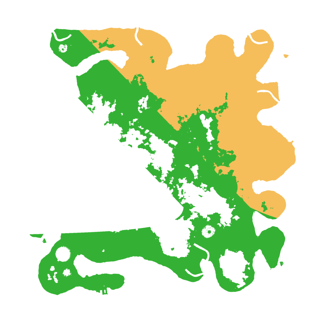 Biome Rust Map: Procedural Map, Size: 3800, Seed: 3447421