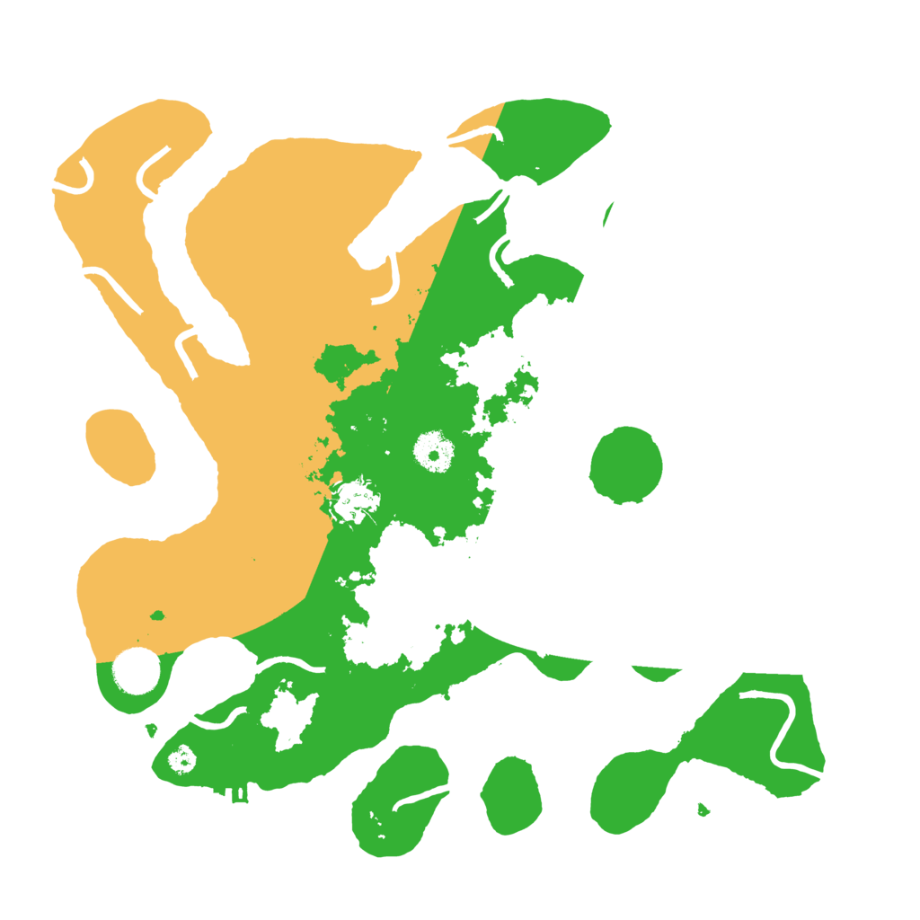 Biome Rust Map: Procedural Map, Size: 3500, Seed: 1430081162