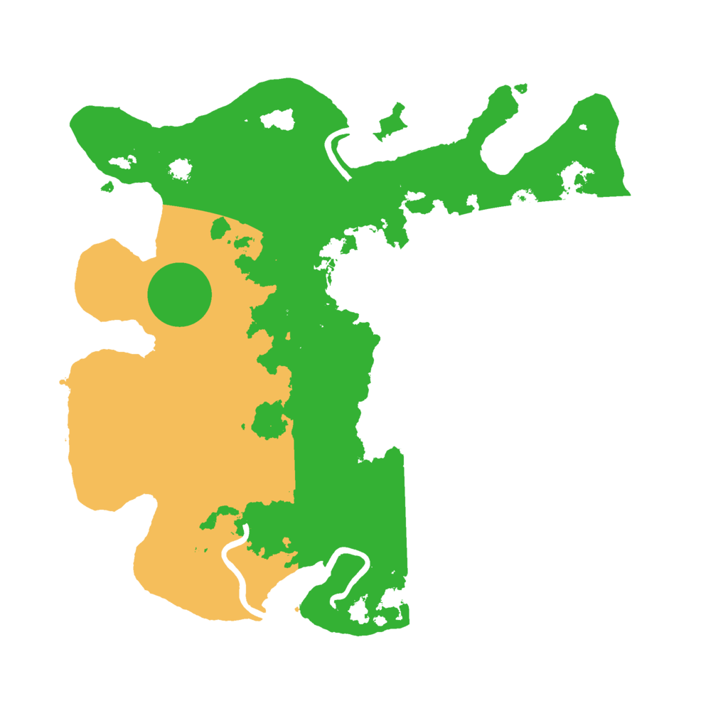 Biome Rust Map: Procedural Map, Size: 3000, Seed: 1770113175