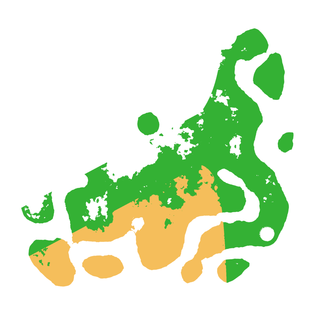 Biome Rust Map: Barren, Size: 3800, Seed: 3064473