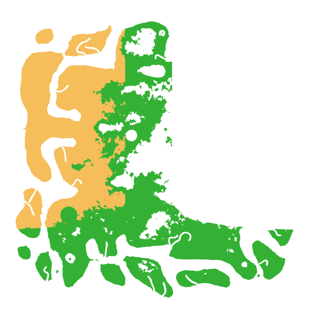 Biome Rust Map: Procedural Map, Size: 5000, Seed: 1177
