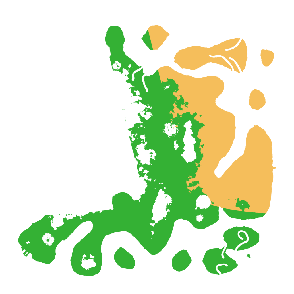 Biome Rust Map: Procedural Map, Size: 3800, Seed: 823878