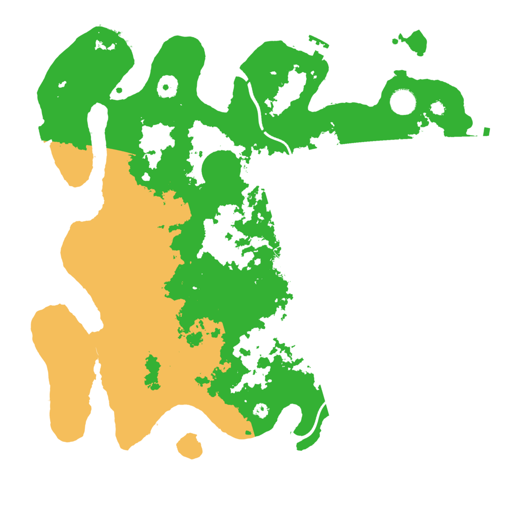 Biome Rust Map: Procedural Map, Size: 3500, Seed: 2765240
