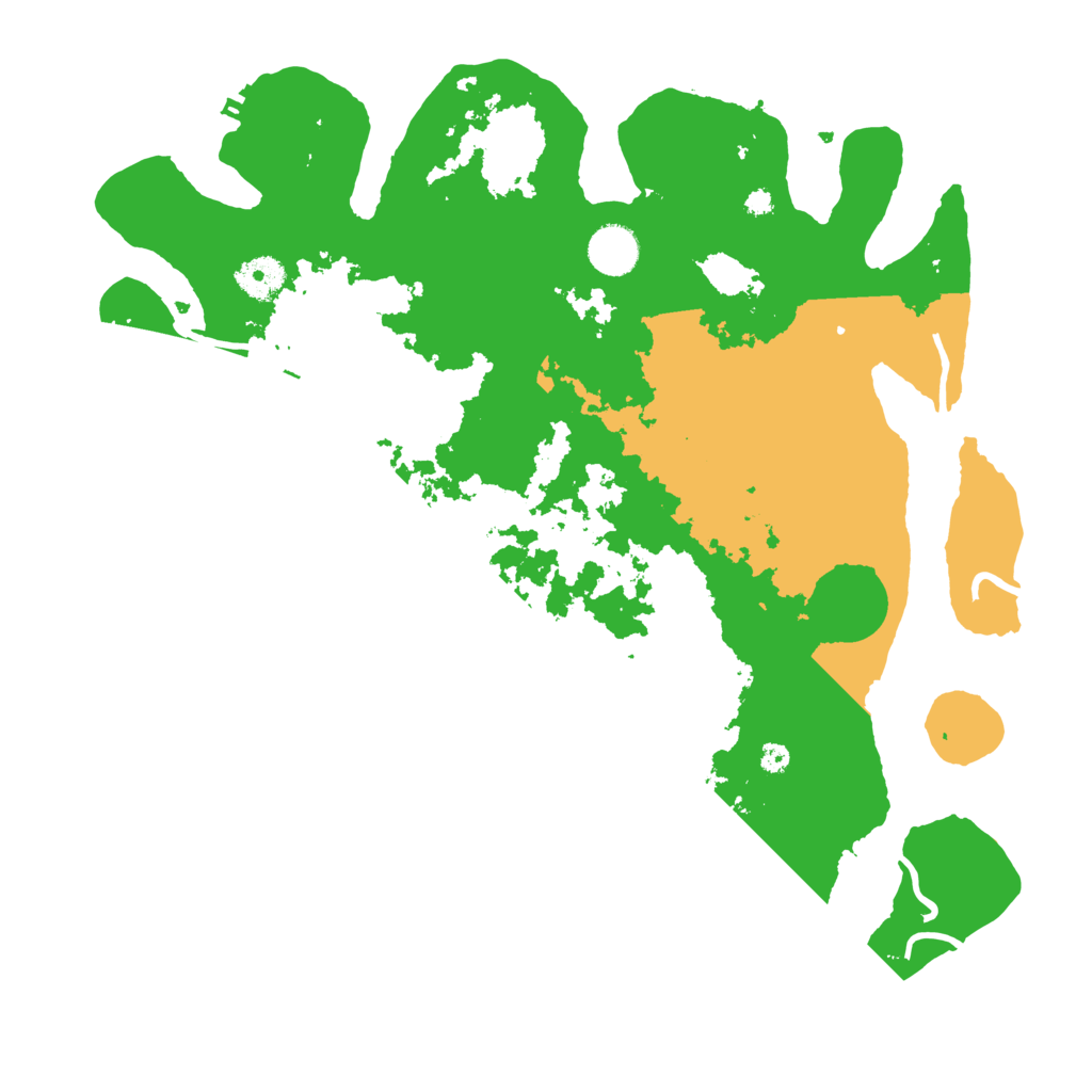 Biome Rust Map: Procedural Map, Size: 3800, Seed: 4261928