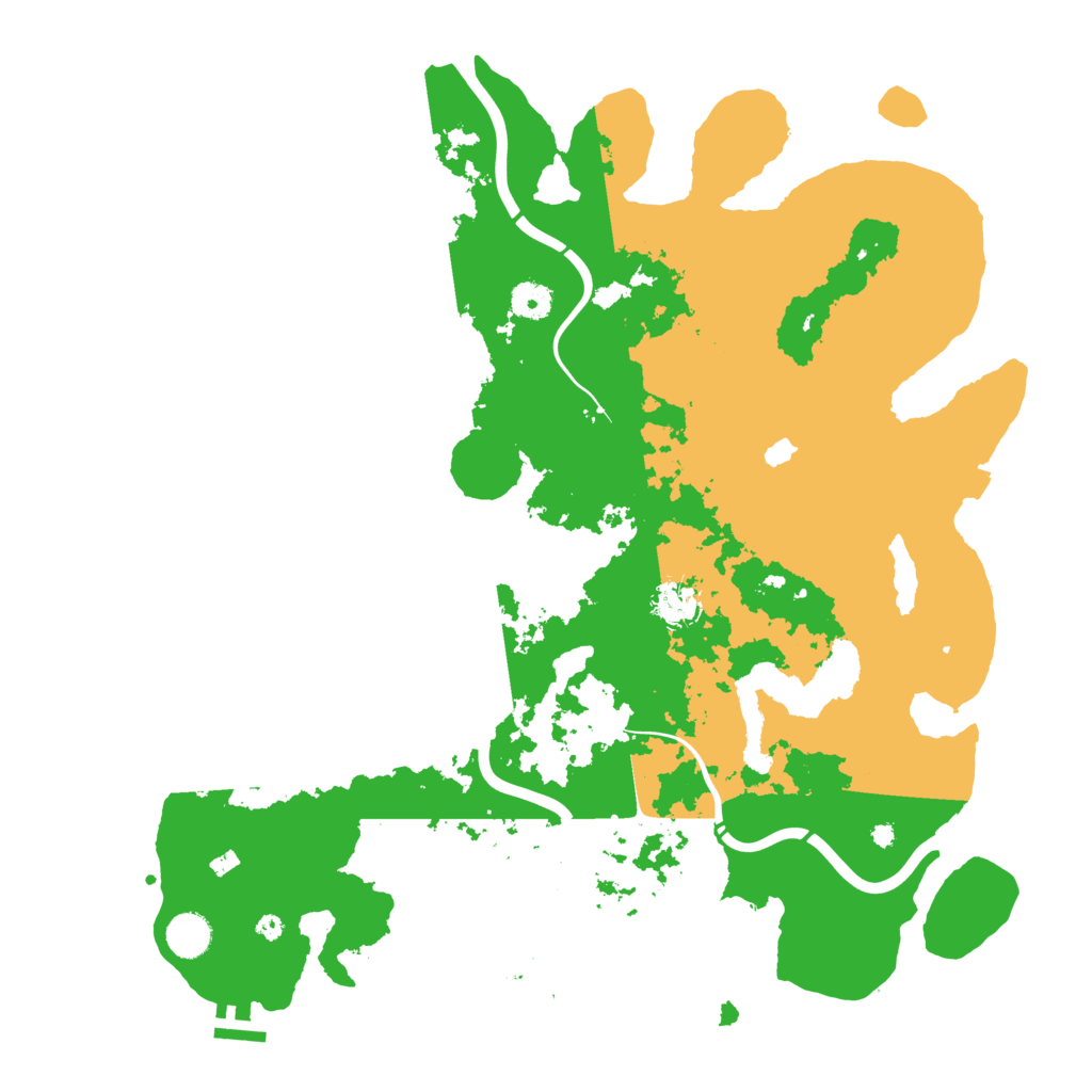 Biome Rust Map: Procedural Map, Size: 4250, Seed: 1400909414