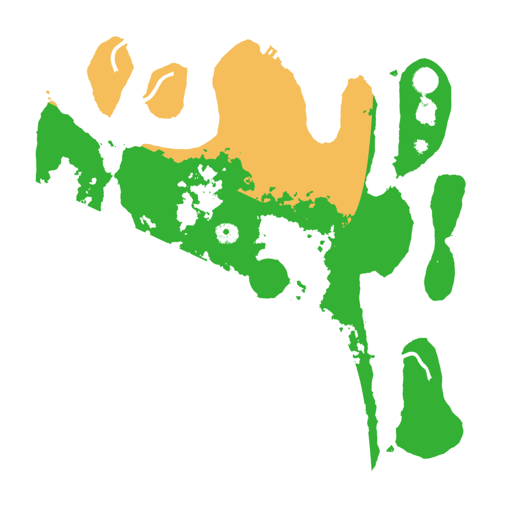 Biome Rust Map: Procedural Map, Size: 3500, Seed: 2447147