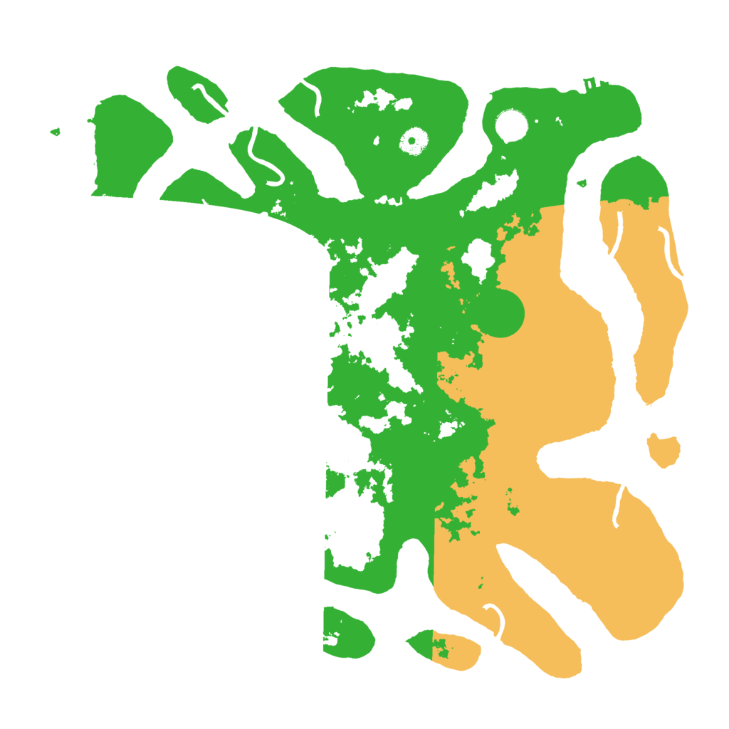 Biome Rust Map: Procedural Map, Size: 4000, Seed: 23251