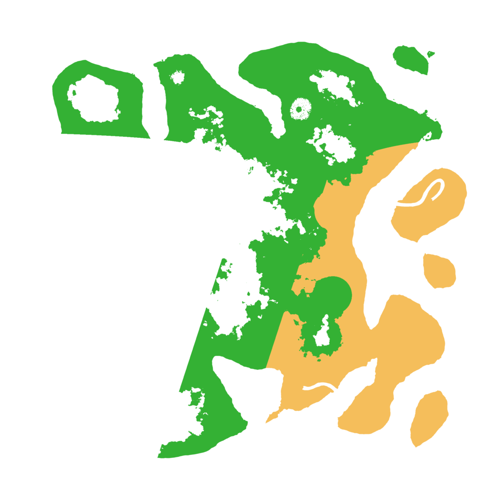 Biome Rust Map: Procedural Map, Size: 3500, Seed: 1748807