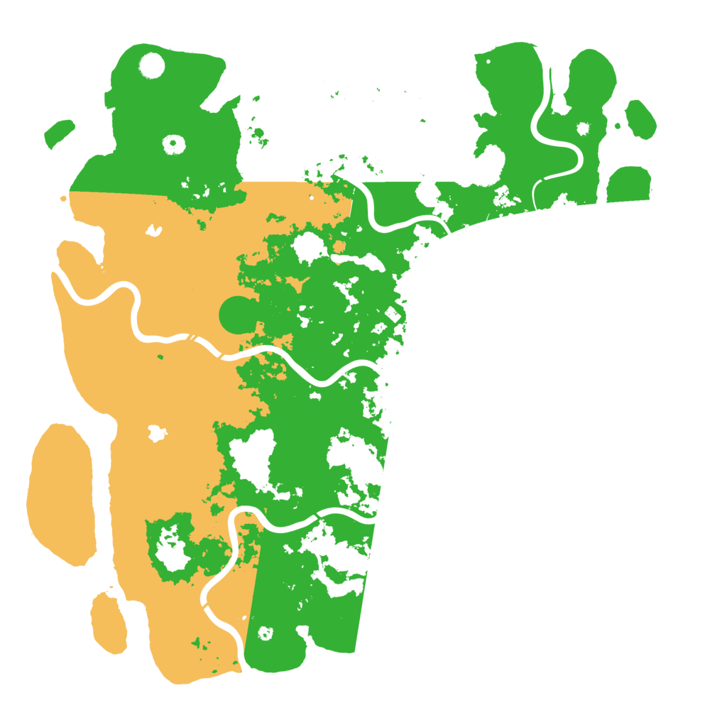 Biome Rust Map: Procedural Map, Size: 5000, Seed: 1000727718