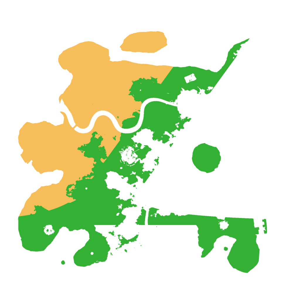 Biome Rust Map: Procedural Map, Size: 3000, Seed: 55181423