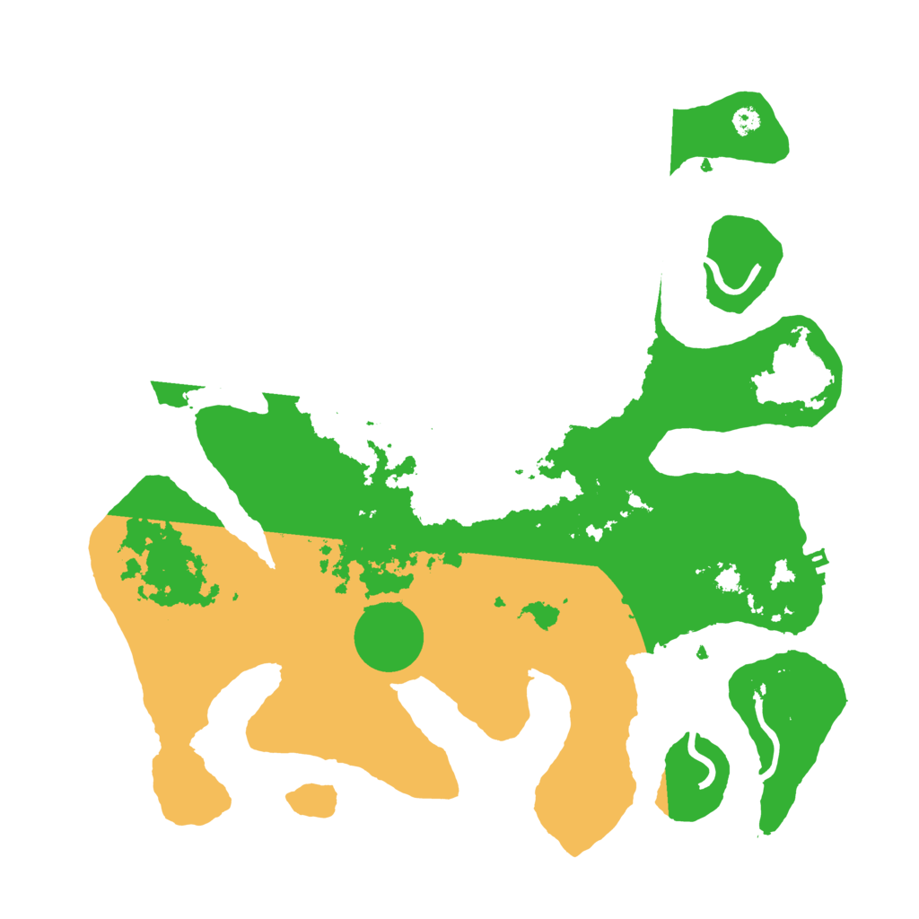 Biome Rust Map: Procedural Map, Size: 3500, Seed: 1834327