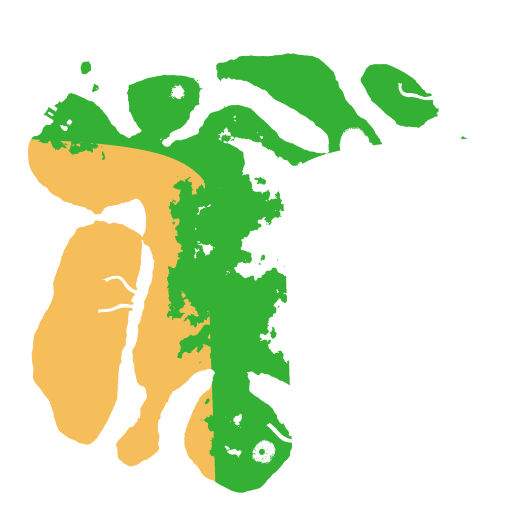 Biome Rust Map: Procedural Map, Size: 3500, Seed: 5789800