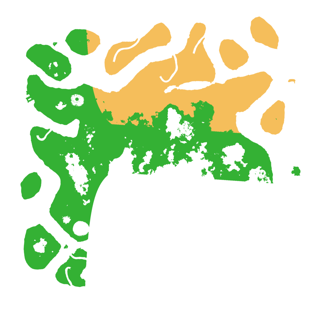 Biome Rust Map: Procedural Map, Size: 3800, Seed: 921013