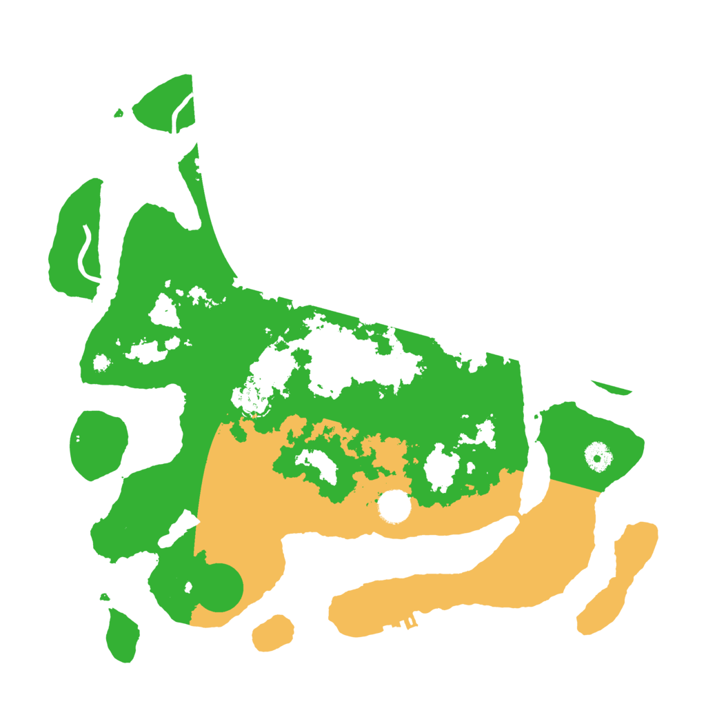 Biome Rust Map: Procedural Map, Size: 3800, Seed: 2276851