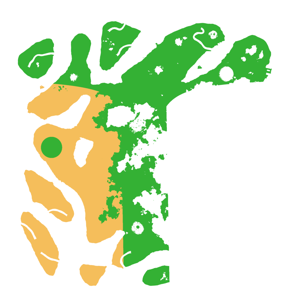 Biome Rust Map: Procedural Map, Size: 3800, Seed: 6423762