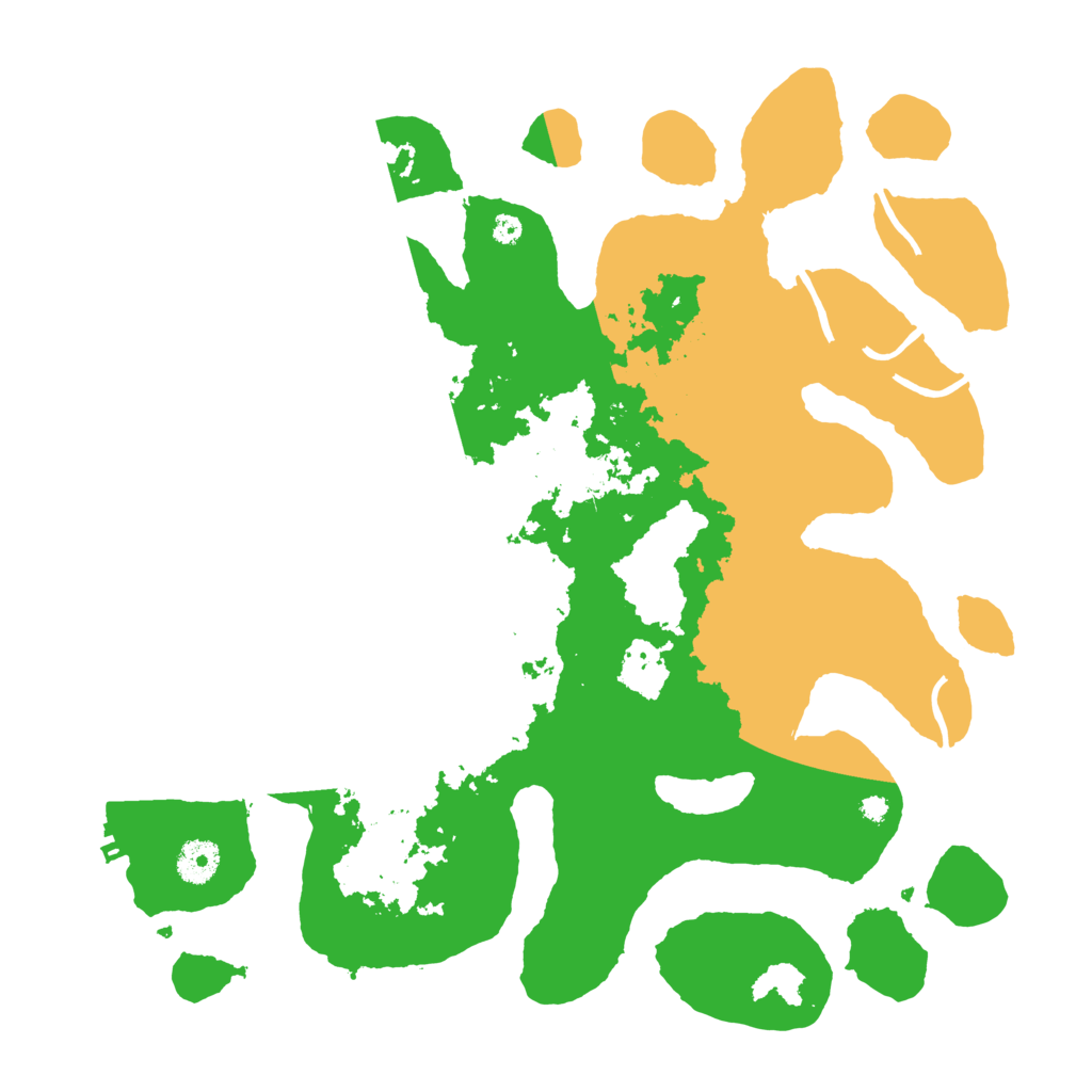 Biome Rust Map: Procedural Map, Size: 3800, Seed: 2375537