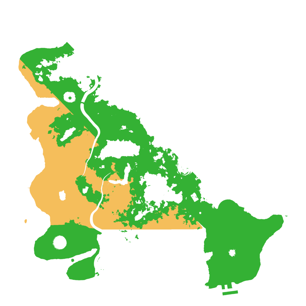 Biome Rust Map: Procedural Map, Size: 4000, Seed: 20220319