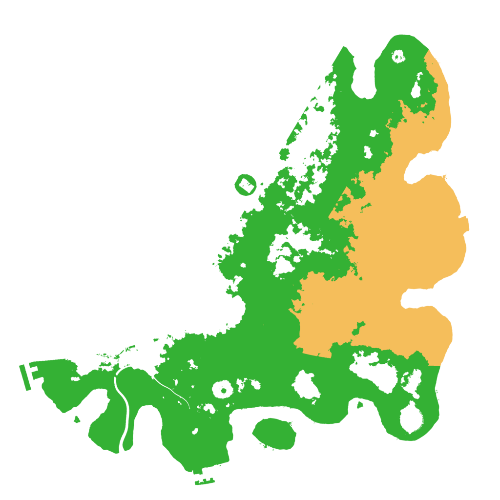 Biome Rust Map: Procedural Map, Size: 3850, Seed: 1572440627