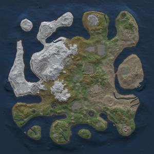 Thumbnail Rust Map: Procedural Map, Size: 3850, Seed: 1572440627, 20 Monuments