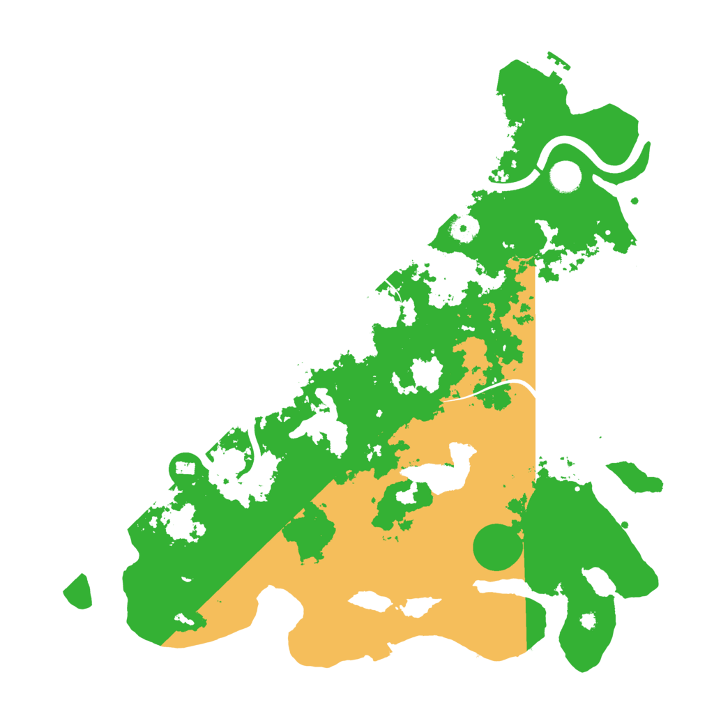 Biome Rust Map: Procedural Map, Size: 4000, Seed: 854412214
