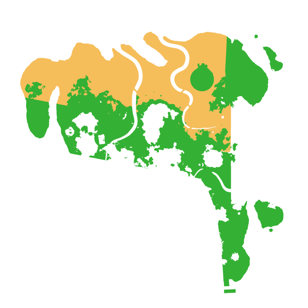 Biome Rust Map: Procedural Map, Size: 3450, Seed: 6738