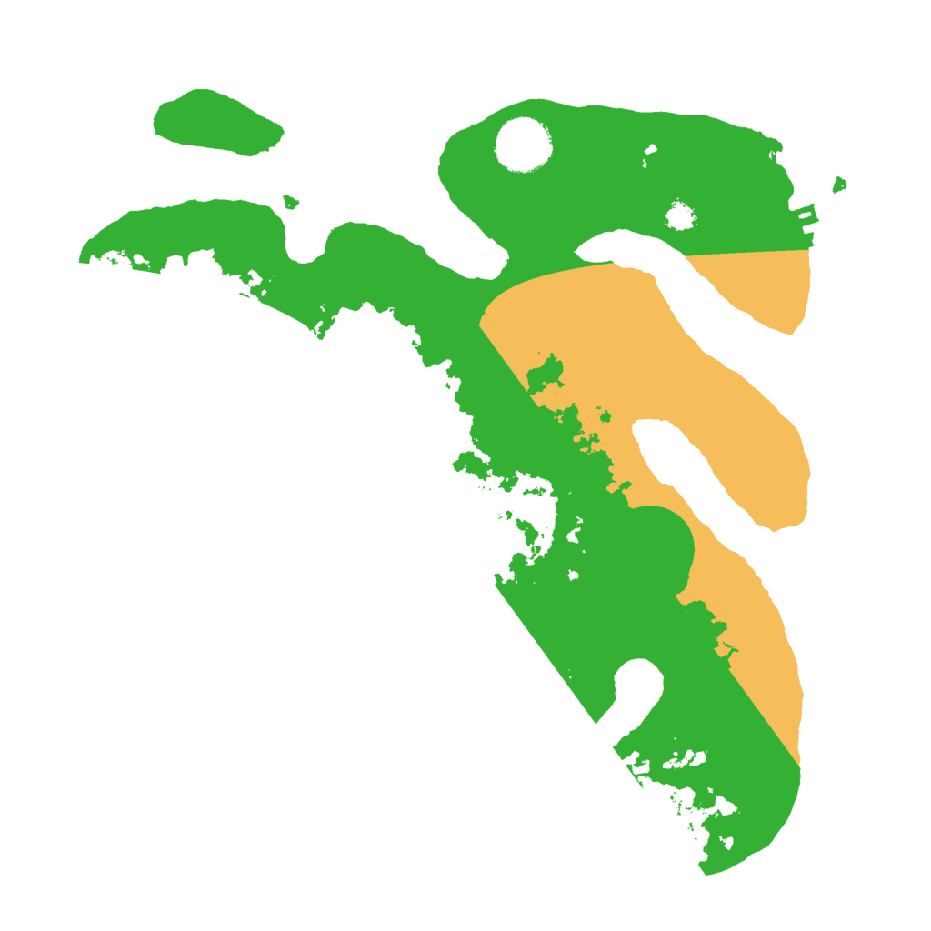 Biome Rust Map: Procedural Map, Size: 3000, Seed: 17367