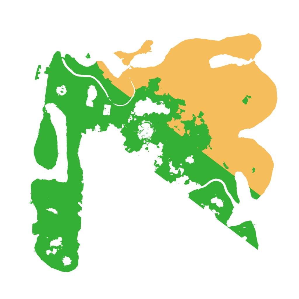 Biome Rust Map: Procedural Map, Size: 3000, Seed: 31285342