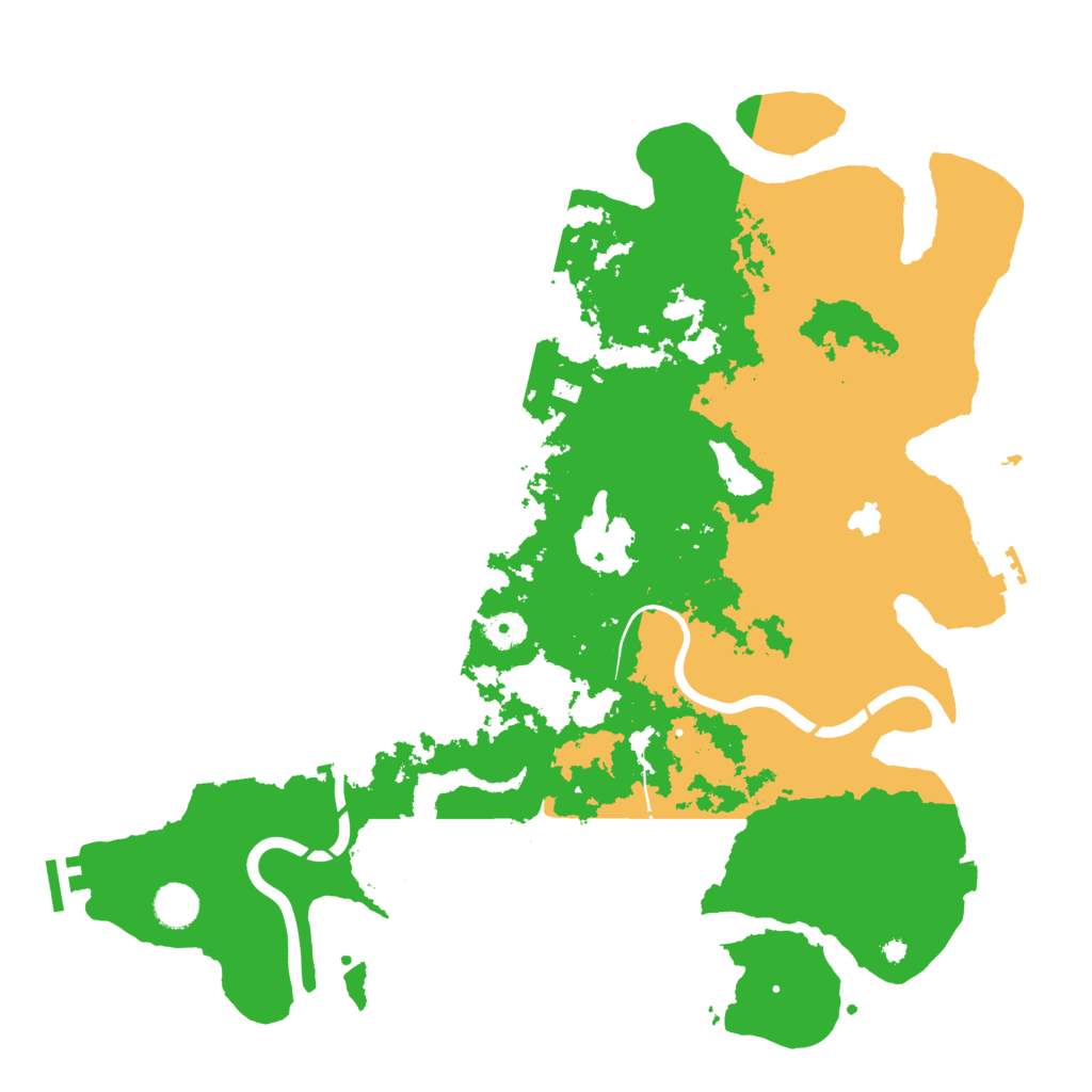 Biome Rust Map: Procedural Map, Size: 4250, Seed: 71906