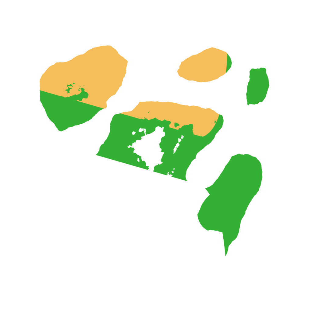 Biome Rust Map: Barren, Size: 2350, Seed: 2147483647