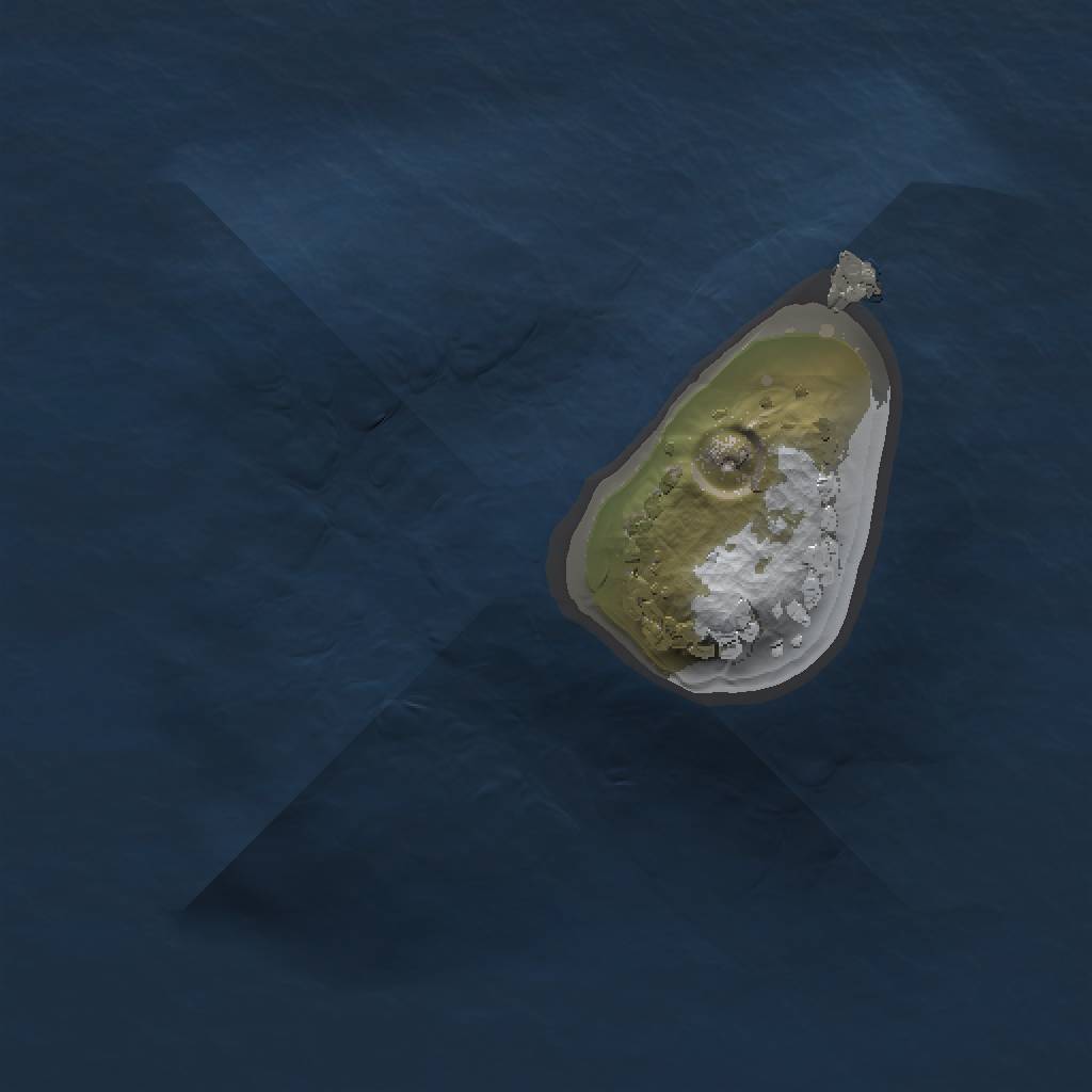 Rust Map: Procedural Map, Size: 1000, Seed: 1597433658, 3 Monuments