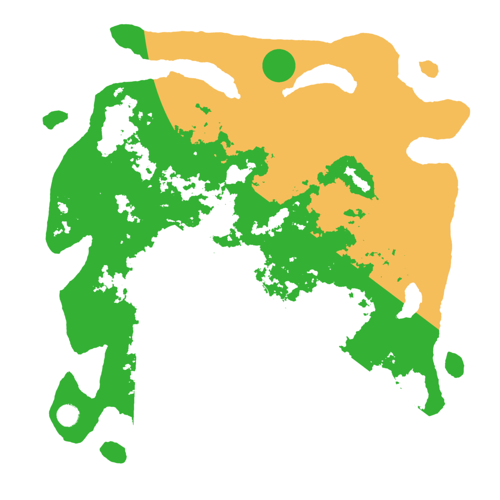 Biome Rust Map: Barren, Size: 4000, Seed: 537965980