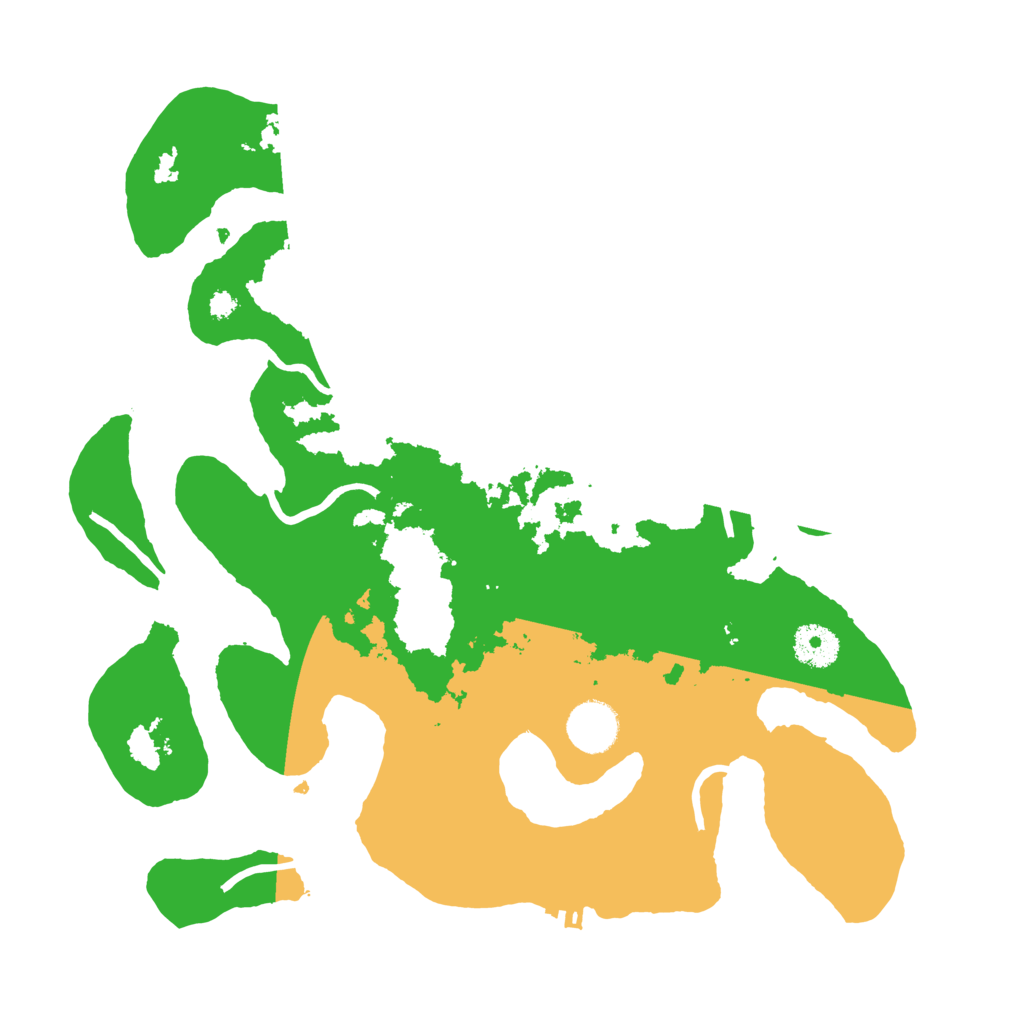 Biome Rust Map: Procedural Map, Size: 3500, Seed: 1004553556