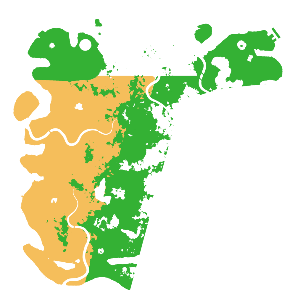 Biome Rust Map: Procedural Map, Size: 5000, Seed: 868465637