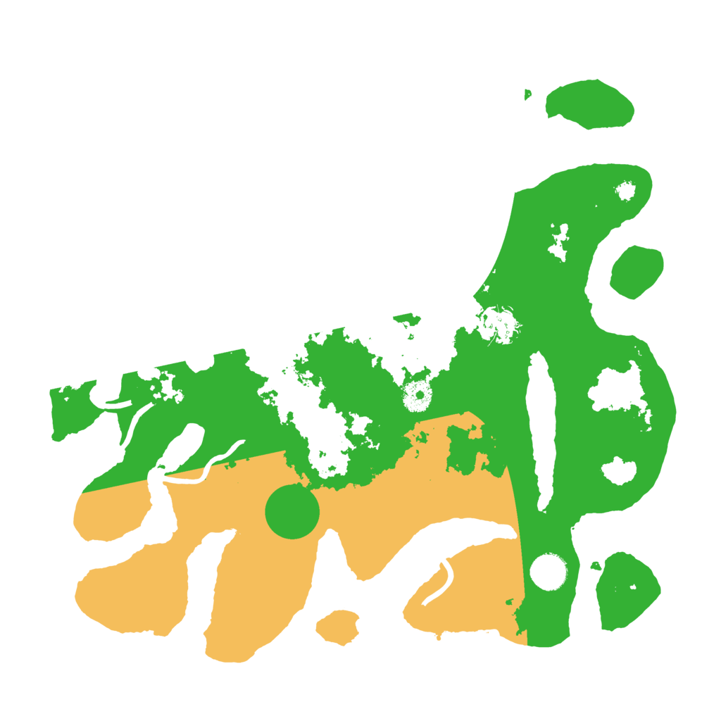 Biome Rust Map: Procedural Map, Size: 3500, Seed: 5722815