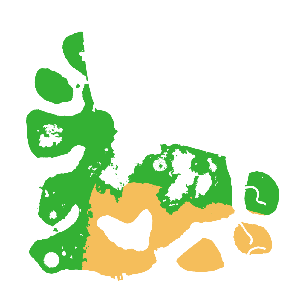 Biome Rust Map: Procedural Map, Size: 3500, Seed: 4070530