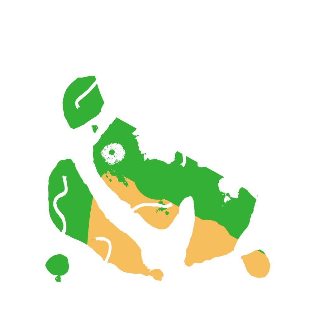 Biome Rust Map: Procedural Map, Size: 2206, Seed: 34211