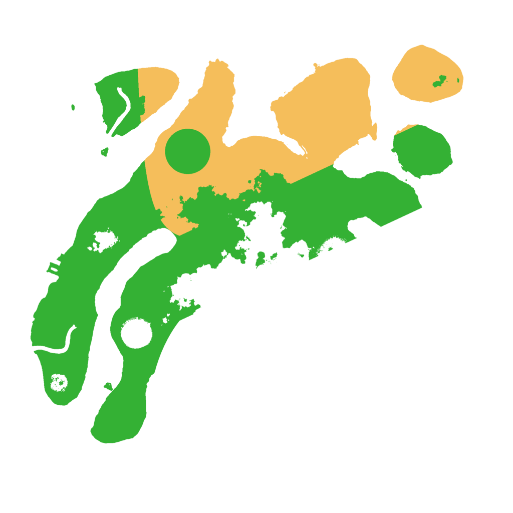 Biome Rust Map: Procedural Map, Size: 3000, Seed: 1654715672