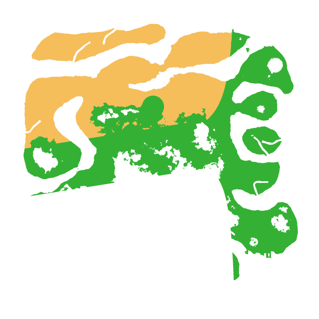 Biome Rust Map: Procedural Map, Size: 3850, Seed: 1151533190