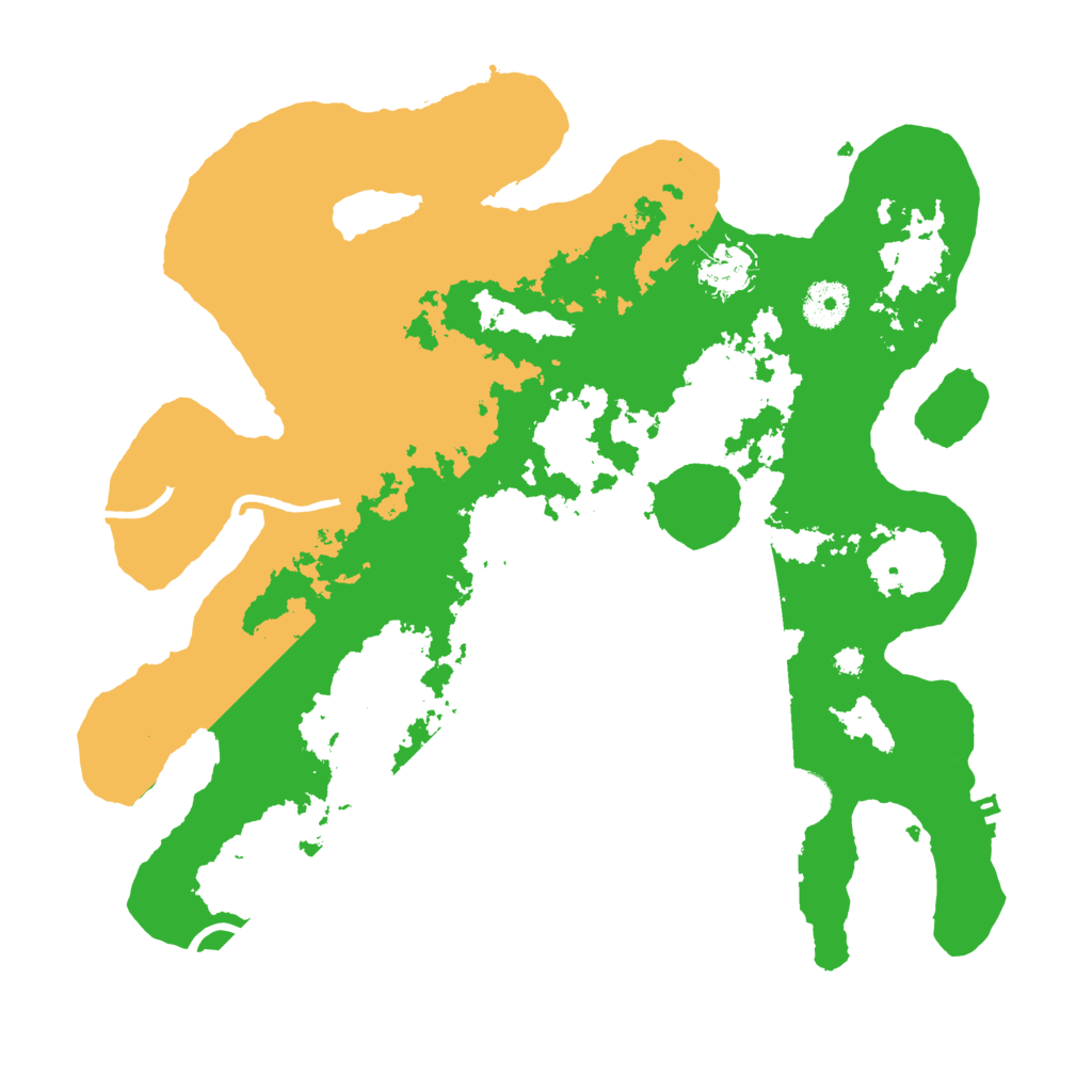 Biome Rust Map: Procedural Map, Size: 3500, Seed: 1924530