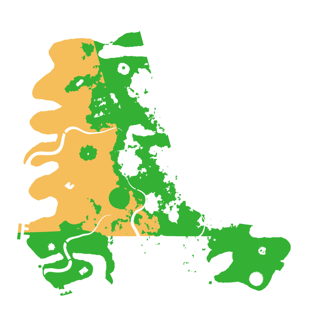 Biome Rust Map: Procedural Map, Size: 4000, Seed: 14225