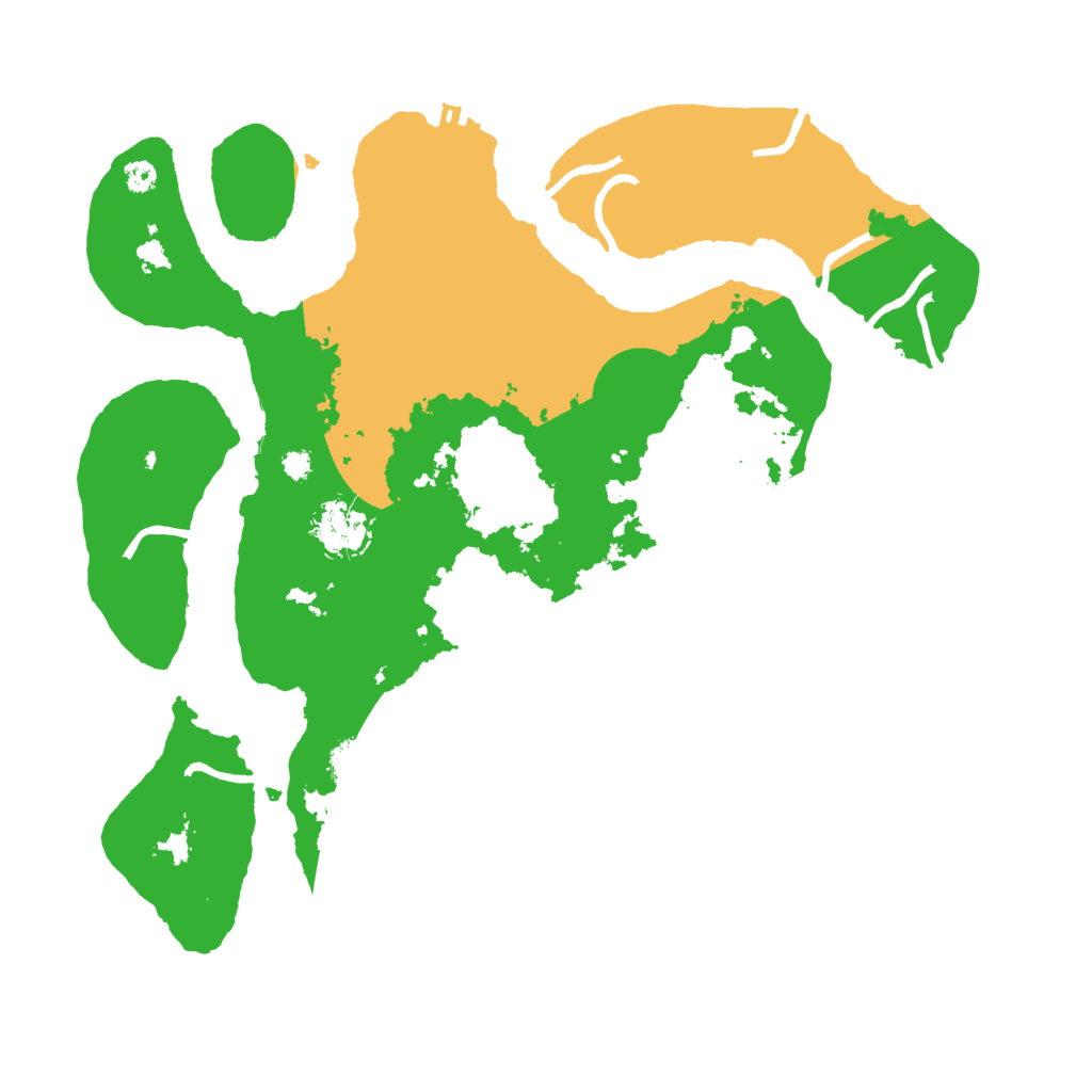 Biome Rust Map: Procedural Map, Size: 3500, Seed: 4026800