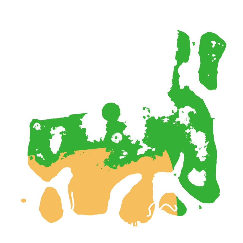 Biome Rust Map: Procedural Map, Size: 3500, Seed: 6062078