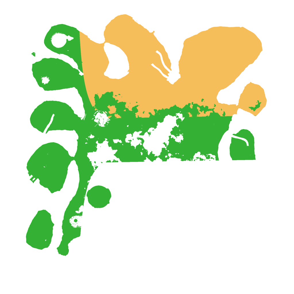 Biome Rust Map: Procedural Map, Size: 3500, Seed: 5777620