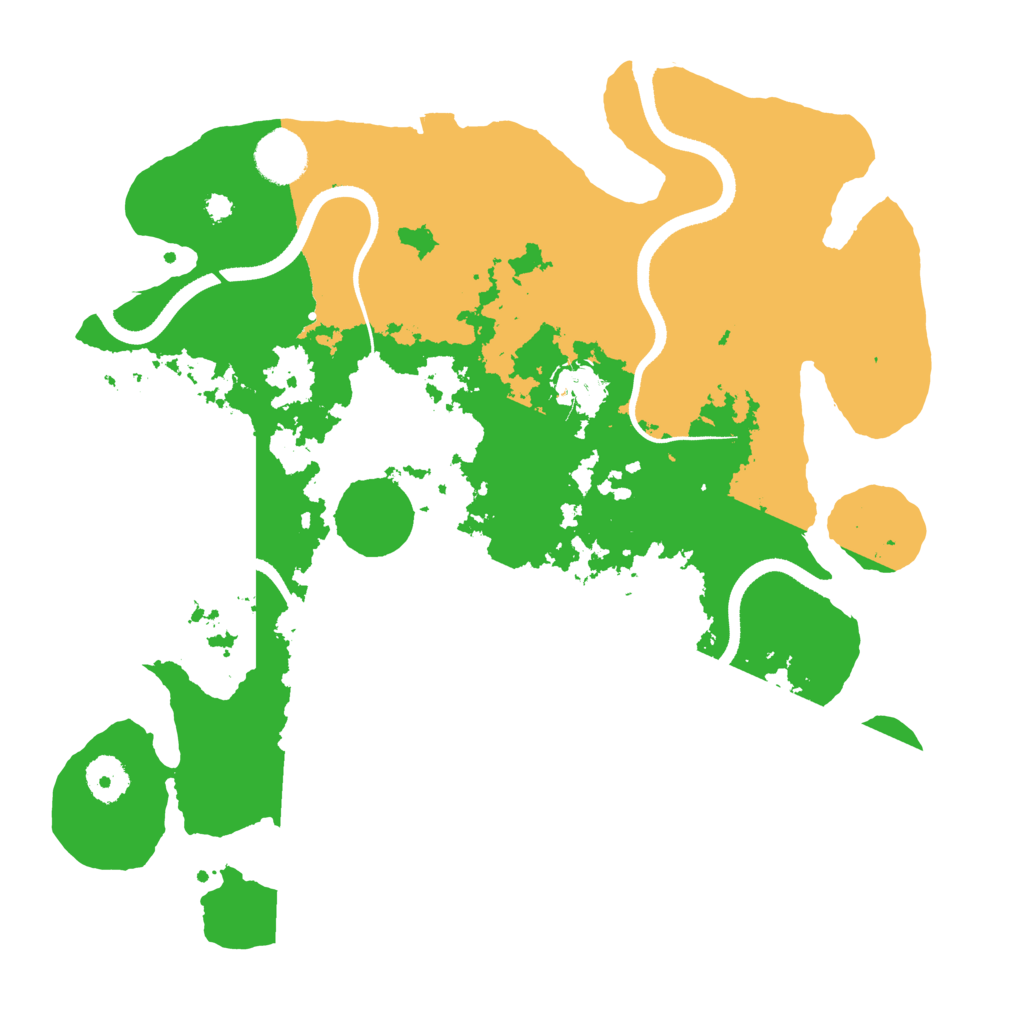 Biome Rust Map: Procedural Map, Size: 3500, Seed: 1506836470