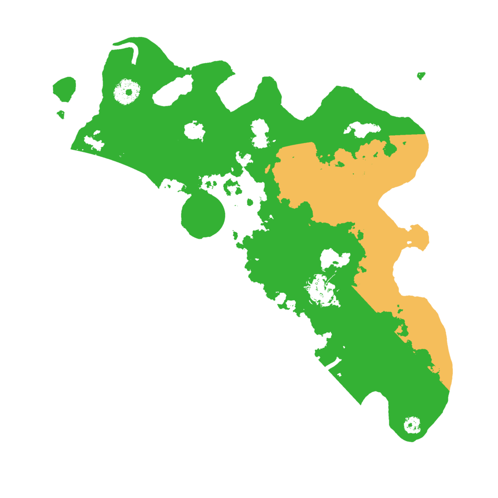 Biome Rust Map: Procedural Map, Size: 3000, Seed: 22944